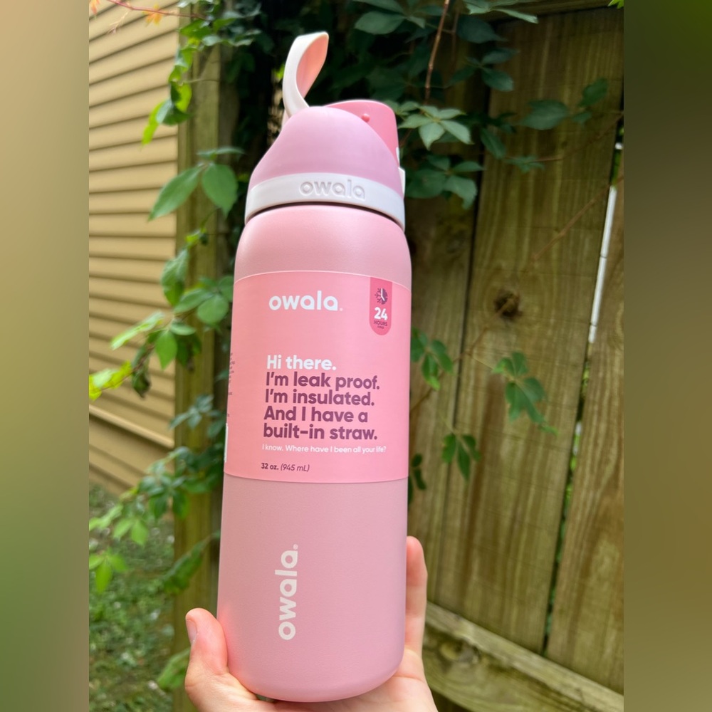 Owala NEW Rosy Dreams WHOLE FOODS LIMITED EDITION Freesip 32 oz